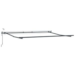 vidaXL Markiseramme Antracit 450 &times; 300 cm Aluminium