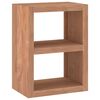 vidaXL sidebord 45x30x60 cm massivt teaktr&aelig;