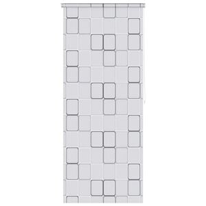 vidaXL rullegardin til badev&aelig;relse 80x240 cm firkanter