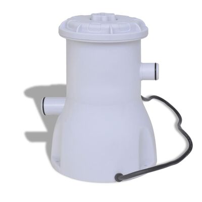 vidaXL filterpumpe til svømmebassin 2000 l/t.