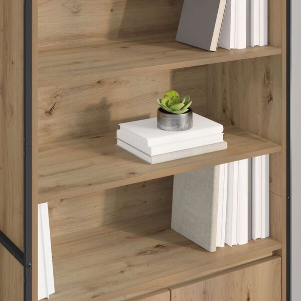 vidaXL H&oslash;je Skabe 2 pcs Artisan eg 79 x 36 x 200 cm Konstrueret tr&aelig;