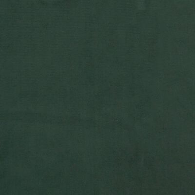 vidaXL sengegavl 80x5x78/88 cm fløjl mørkegrøn