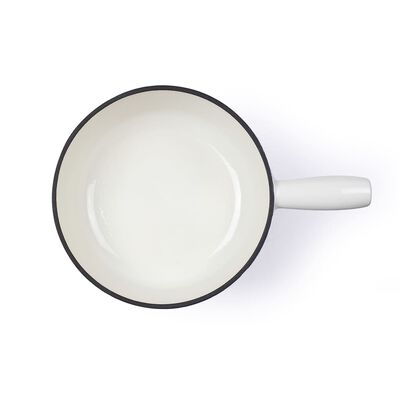Livoo traditionelt fonduesæt 2,6 l hvid