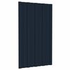 vidaXL Tagpanel 36 stk. Antracit 80 x 45 cm Galvaniseret st&aring;l