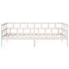 vidaXL daybed 90x200 cm massivt fyrretræ hvid
