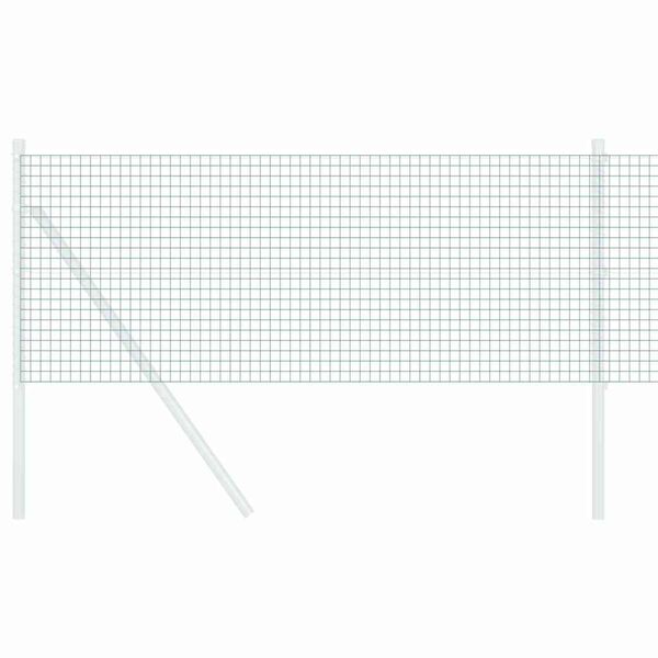 vidaXL Svejset Tr&aring;dhegn Gr&oslash;n 0.6 x 50 m
