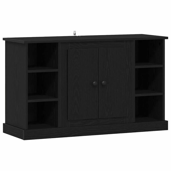 vidaXL Sideboard Sort eg 100 x 35,5 x 60 cm Konstrueret tr&aelig;