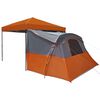 vidaXL Camping Telt S&aelig;t med tag 2 pcs Orange Taffeta og Stof