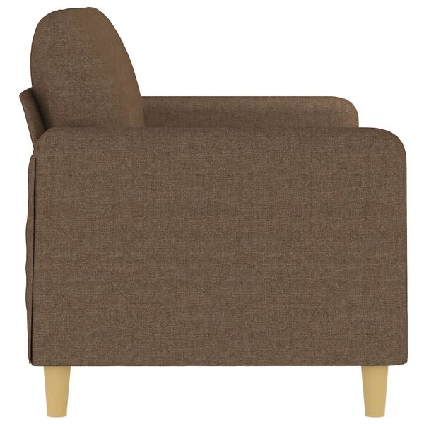 vidaXL 2-personers sofa 140 cm stof brun