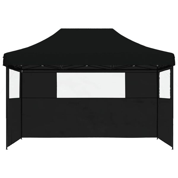 vidaXL Party Tent Sort 279 x 410 x 315 cm Oxford stof