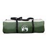 vidaXL Camping telt Hytte med tag Gr&oslash;n 420 x 420 x 227 cm Polyester