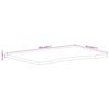 vidaXL bordplade med kurvet form 140x50x2,5 cm ru massivt mangotræ