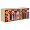 vidaXL V&aelig;gh&aelig;ngt TV Skab ESSEN 102 x 33 x 40 cm Sonoma-eg