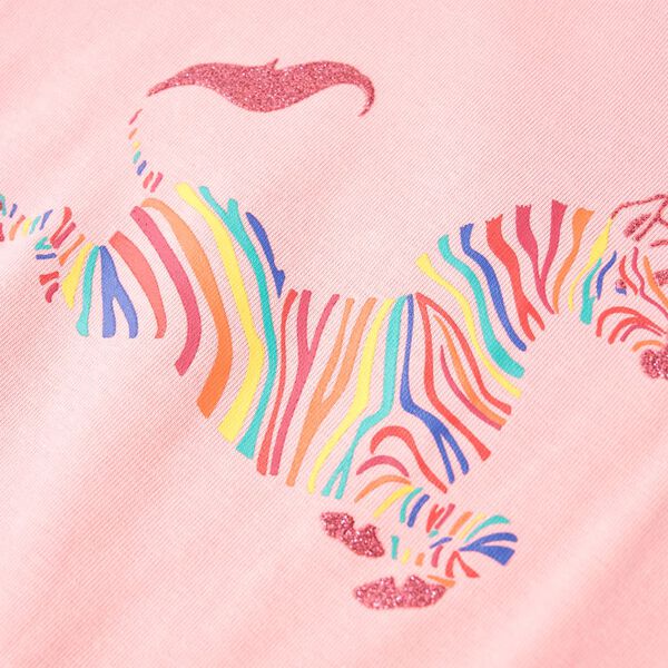 T-shirt til børn str. 104 lyserød