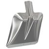 vidaXL Skovlhoved 4 pcs Sølv 45 x 38 cm Aluminium