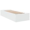 vidaXL sengeramme 90x190 cm konstrueret tr&aelig; hvid