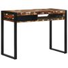 vidaXL skrivebord 100x50x75 cm massivt genbrugstr&aelig; flerfarvet