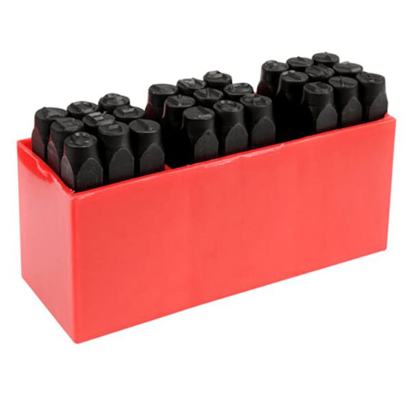 YATO bogstavstempel 27 dele 8 mm