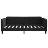 vidaXL daybed med madras 90x190 cm stof sort