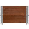 vidaXL plantekasse 80x60 cm massivt fyrretr&aelig; brun