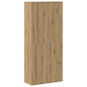 vidaXL H&oslash;jskab 80 x 35 x 180 cm Konstrueret tr&aelig; artisan eg
