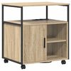 vidaXL Skab med Opladningsstation 61 x 46 x 67 cm Konstrueret tr&aelig;