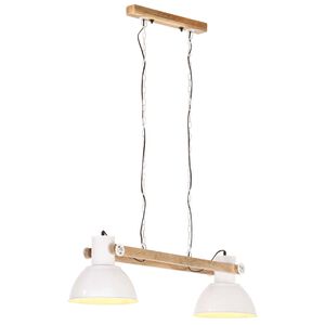 vidaXL industriel h&aelig;ngelampe 25 W 109 cm E27 hvid