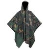 vidaXL Vandt&aelig;t army-regnponcho til camping/vandreture camouflage