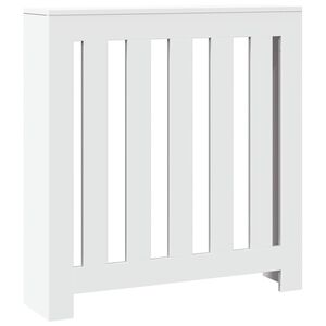 vidaXL radiatorskjuler 78x20x82 cm konstrueret tr&aelig; hvid