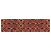 vidaXL T&aelig;ppe Runner MARSA Flerfarvet 100 x 400 cm Polyester og PVC