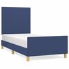 vidaXL sengeramme uden madras 80x200 cm stof bl&aring;