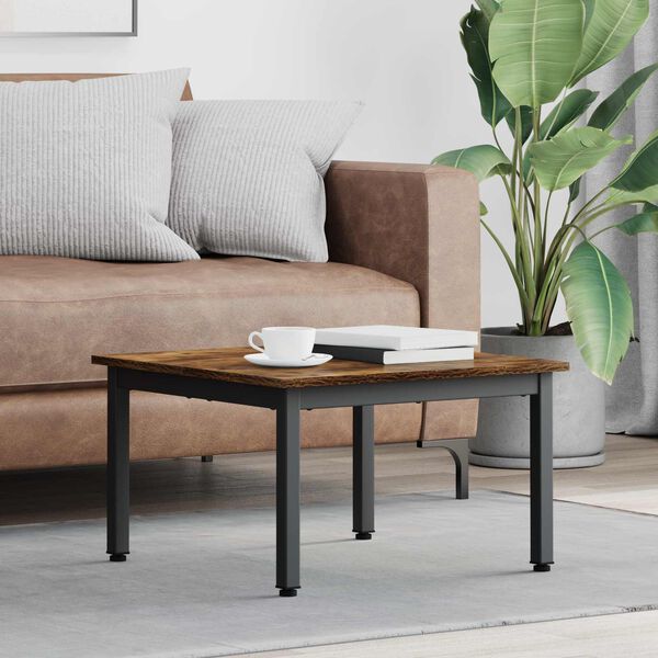 vidaXL Sofabord R&oslash;get Eg 60 x 60 x 36 cm Konstrueret tr&aelig;