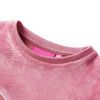 Sweatshirt til b&oslash;rn str. 116 patchwork velour pink