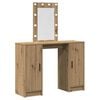 vidaXL Kl&aelig;deskab Brun 102 x 33 x 135 cm Konstrueret tr&aelig;