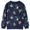Sweatshirt til b&oslash;rn str. 140 marinebl&aring;
