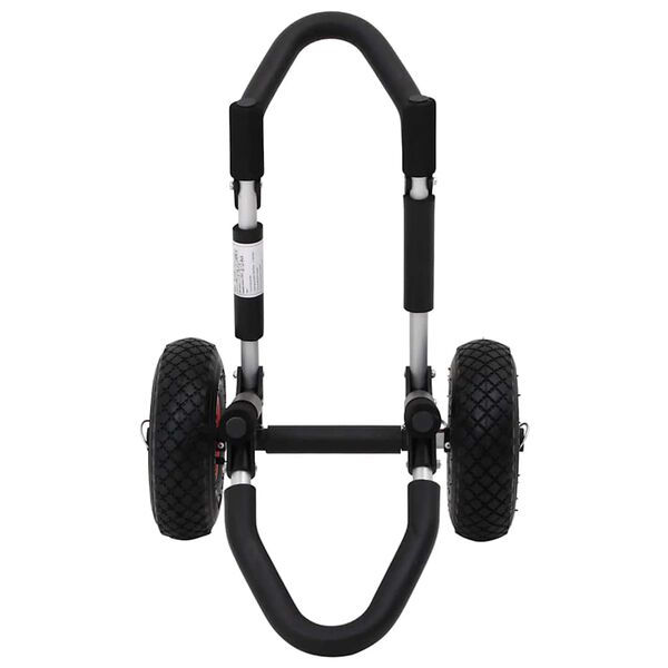 vidaXL SUP trolley til surfbr&aelig;t 45 kg foldbar aluminium