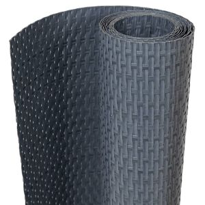 vidaXL altanafsk&aelig;rmninger 10 stk. 255x19 cm polyrattan antracitgr&aring;