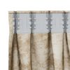 vidaXL Velour Gardiner med gardiner 2 pcs Creme 245 x 140 cm Fl&oslash;jl