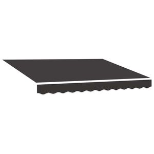 vidaXL udskiftningsdug til markise 300x250 cm polyester gr&aring;