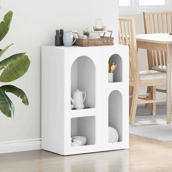 vidaXL Sideboard Hvid 59 x 35 x 80.5 cm Konstrueret tr&aelig;