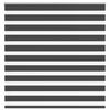 vidaXL zebragardin sort 145x100 cm stofbredde 140,9 cm polyester