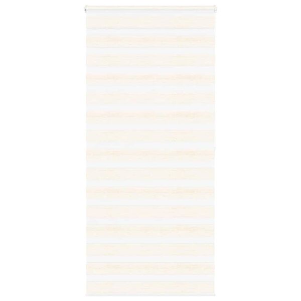 vidaXL zebragardin marmorbeige 110x200 cm stofbredde 105,9cm polyester