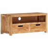 vidaXL tv-bord 88x35x40 cm massivt akacietr&aelig;