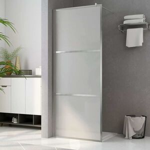 vidaXL brusev&aelig;g med matteret ESG-glas 80x195 cm