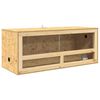 vidaXL Terrarium Brun 100 x 40 x 40 cm OSB