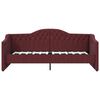 vidaXL daybed med madras og USB 90x200 cm stof lilla