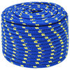 vidaXL Multifunktionelt universaltov 12 mm 25 m Bl&aring; PP