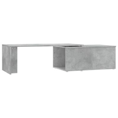 vidaXL sofabord 150x50x35 cm konstrueret træ betongrå