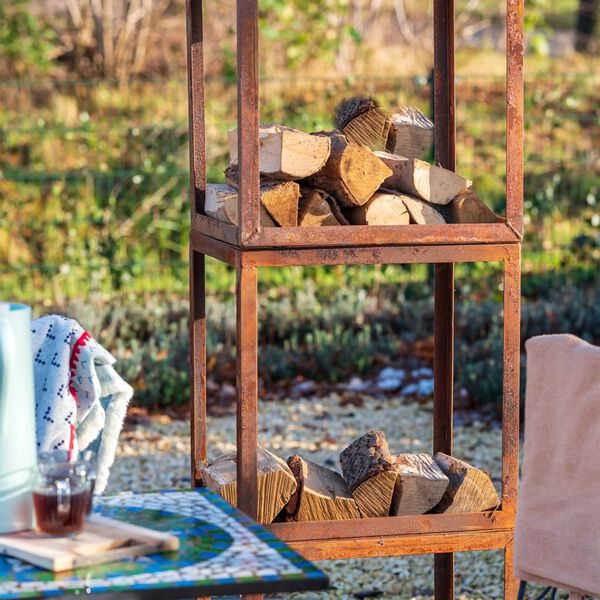 RedFire brændestativ Hodr rustfarvet 88519