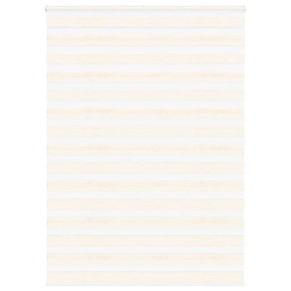 vidaXL zebragardin marmorbeige 160x200 cm stofbredde 155,9cm polyester